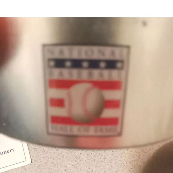 National Baseball Hall Of Fame Cooperstown Analog Pocket Watch Battery Operated - Picture 7 of 8